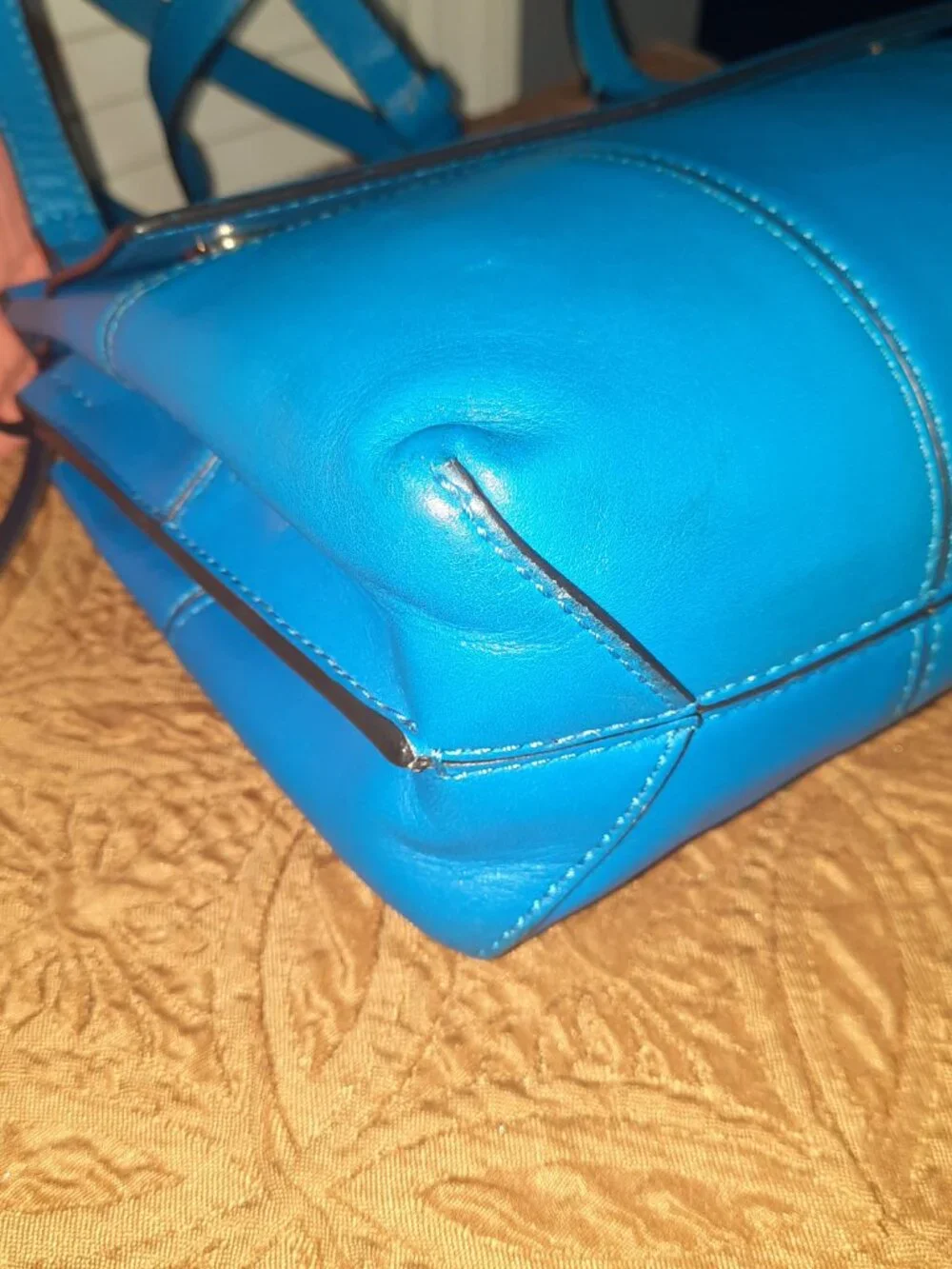 Tory Burch Blue Crossbody Tory Burch Tory Burch T Block